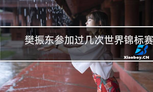 樊振东参加过几次世界锦标赛