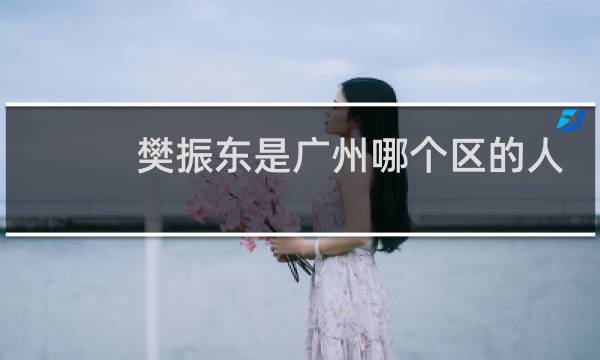 樊振东是广州哪个区的人