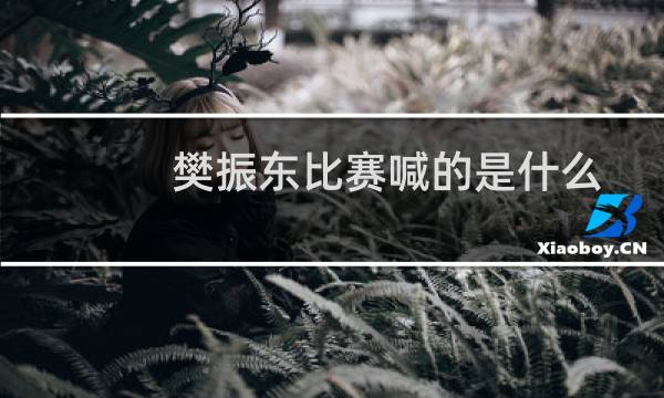 樊振东比赛喊的是什么