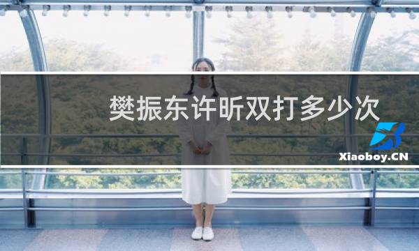樊振东许昕双打多少次