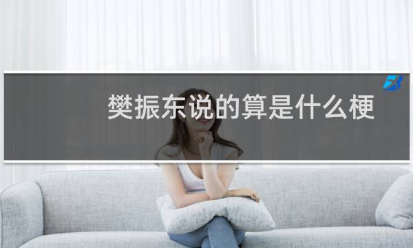 樊振东说的算是什么梗