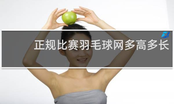 正规比赛羽毛球网多高多长