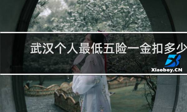 武汉个人最低五险一金扣多少