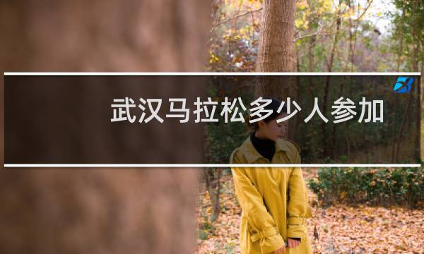 武汉马拉松多少人参加