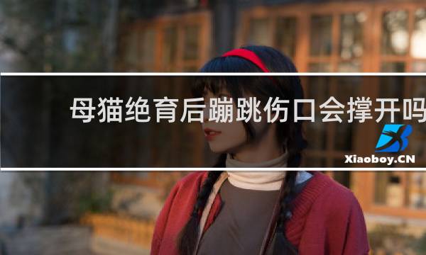母猫绝育后蹦跳伤口会撑开吗