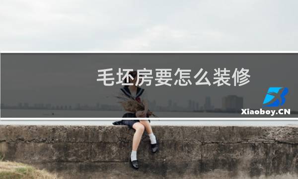 毛坯房要怎么装修图片