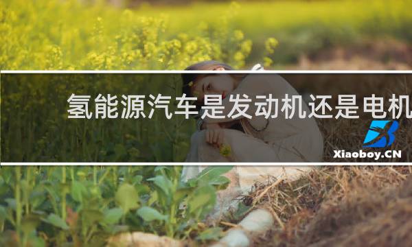 氢能源汽车是发动机还是电机图片