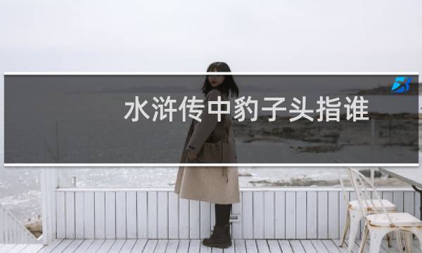 水浒传中豹子头指谁（水浒传中豹子头是谁）