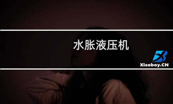 水胀液压机
