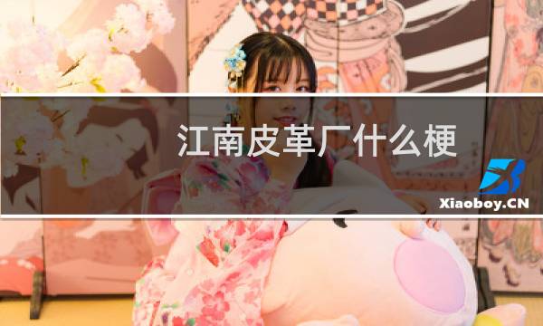 江南皮革厂什么梗