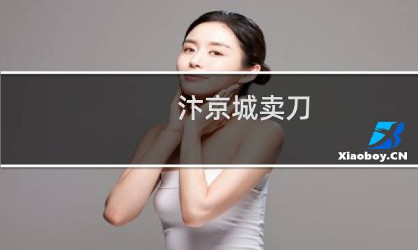 汴京城卖刀