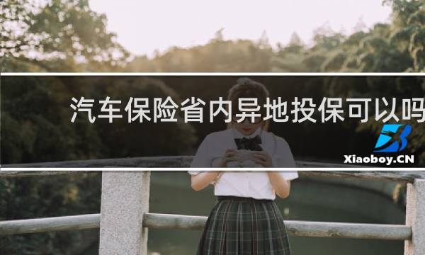 汽车保险省内异地投保可以吗