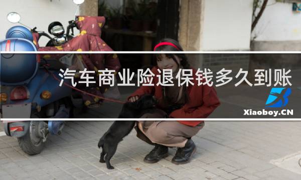 汽车商业险退保钱多久到账