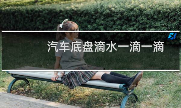 汽车底盘滴水一滴一滴（汽车底盘滴水怎么回事）