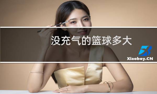 没充气的篮球多大