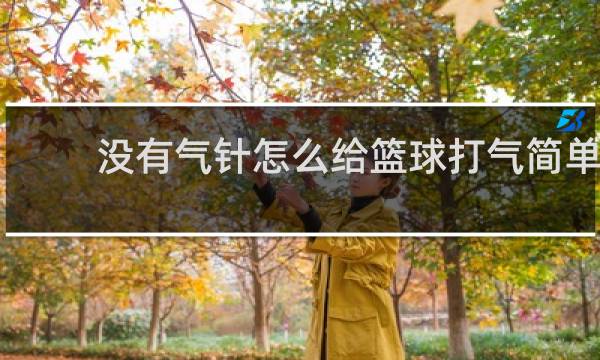 没有气针怎么给篮球打气简单