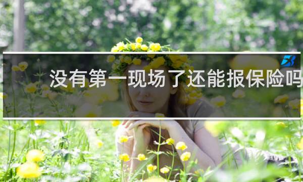 没有第一现场了还能报保险吗