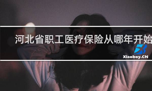 河北省职工医疗保险从哪年开始的