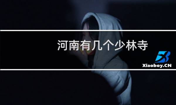 河南有几个少林寺
