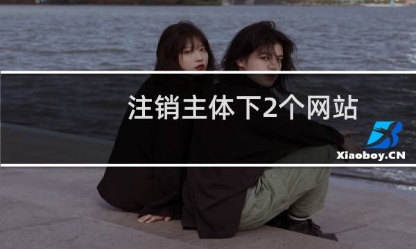 注销主体下2个网站,其他网站无法访问