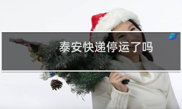 泰安快递停运了吗（什么时候恢复正常）图片