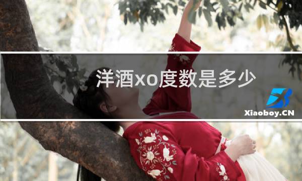 洋酒xo度数是多少