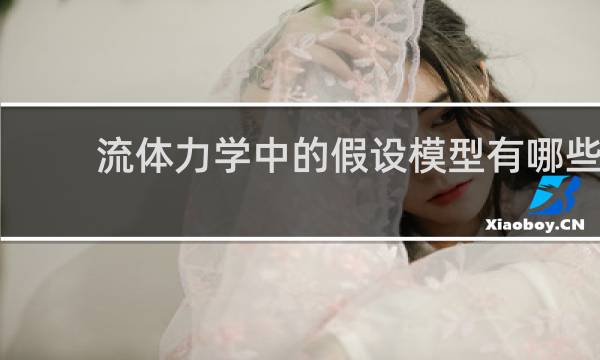 流体力学中的假设模型有哪些