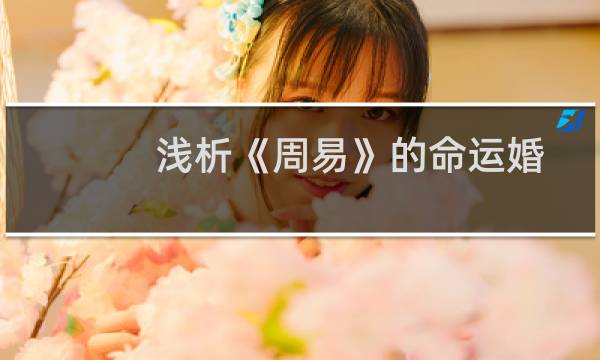 浅析《周易》的命运婚配图片