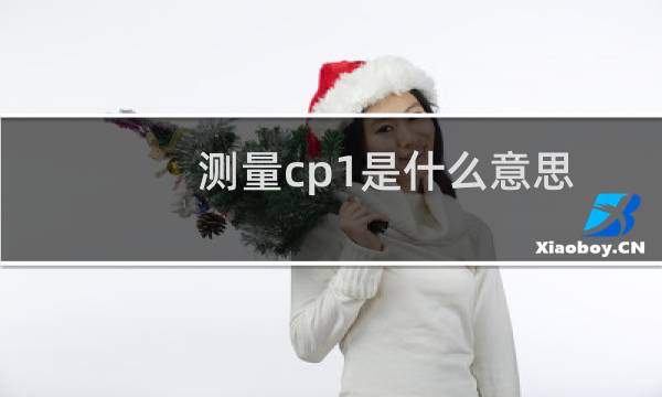 测量cp1是什么意思