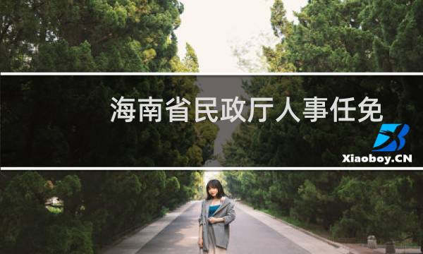 海南省民政厅人事任免公示（海南省民俗文化）图片