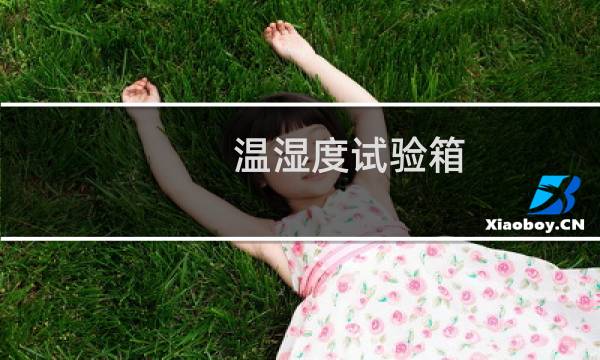 温湿度试验箱
