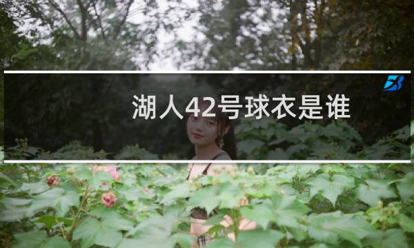 湖人42号球衣是谁