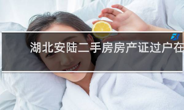 湖北安陆二手房房产证过户在哪里办理的图片