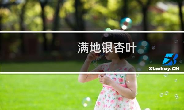 满地银杏叶