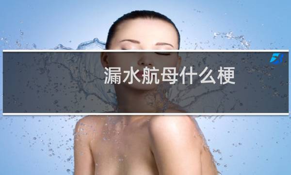漏水航母什么梗
