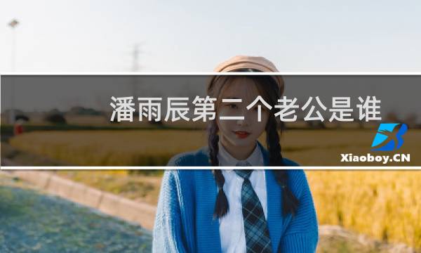 潘雨辰第二个老公是谁（潘雨辰的三个老公是谁）图片
