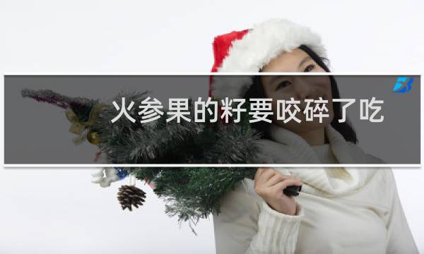 火参果的籽要咬碎了吃吗（火参果的籽怎么吃法）