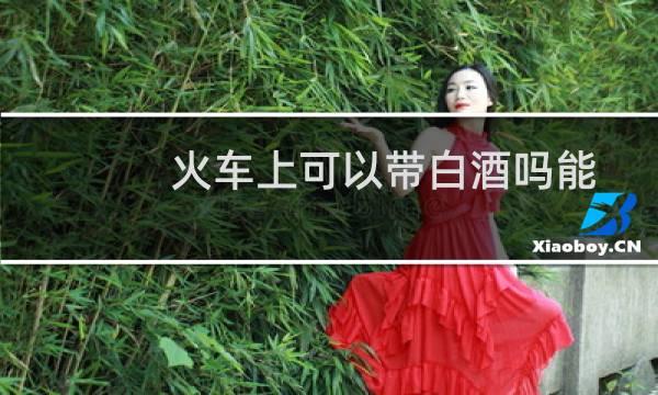 火车上可以带白酒吗能带几瓶（火车上可以带白酒吗能带几瓶酒）