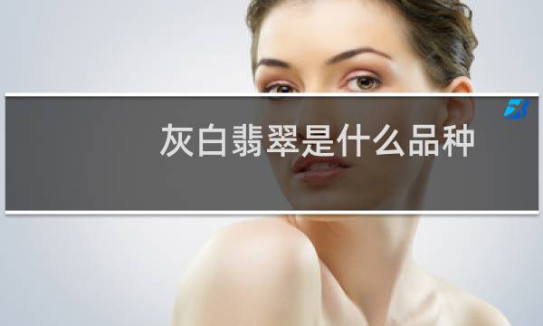 灰白翡翠是什么品种