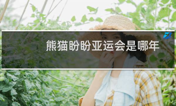 熊猫盼盼亚运会是哪年