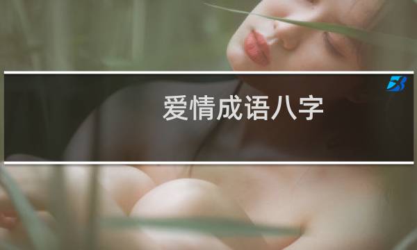 爱情成语八字