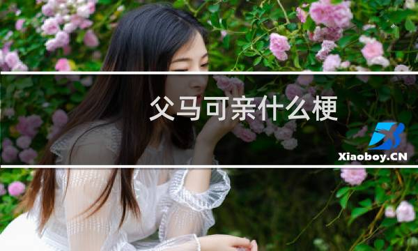 父马可亲什么梗