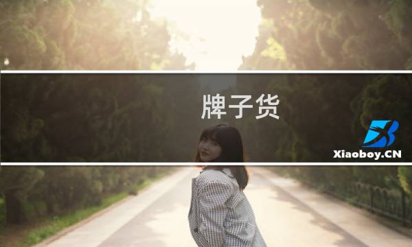 牌子货，几多钱？什么梗