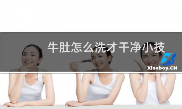 牛肚怎么洗才干净小技巧（牛肚怎么洗才能干净）