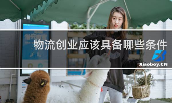 物流创业应该具备哪些条件