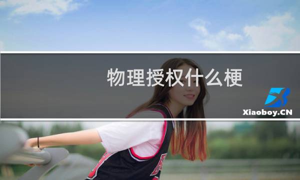 物理授权什么梗
