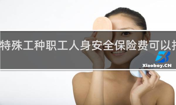 特殊工种职工人身安全保险费可以扣除吗图片