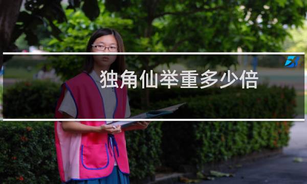 独角仙举重多少倍