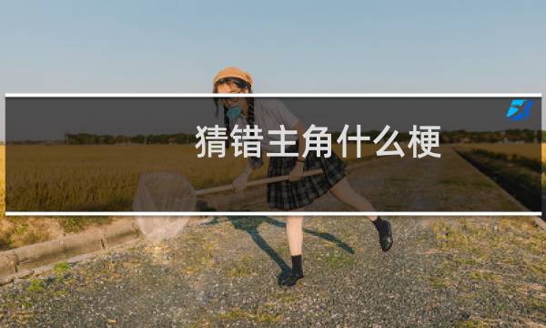 猜错主角什么梗