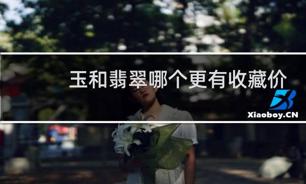 玉和翡翠哪个更有收藏价值